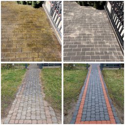 CIŚNIENIOWE MYCIE KOSTKI BRUKOWEJ