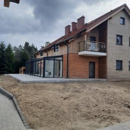 Kompleksowa realizacja luksusowego osiedla w miejscowości Mrągowo, pod Olsztynem.