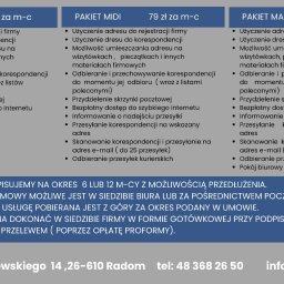 cennik - WIRTUALNE biura