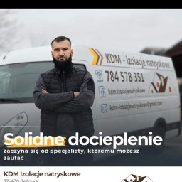KDM.IZOLACJE NATRYSKOWE - Ocieplenie Poddasza Pianką Jeżowe