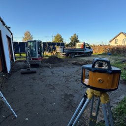 Wykop pod fundamenty Sławków 3