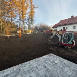 Niwelacja terenu Sławków 3