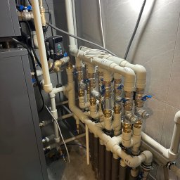 Przygotowanie pod montaż i sterowanie grzania oraz chłodzenia 