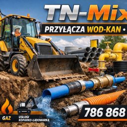 Przyłącze wod kan Tychy 1