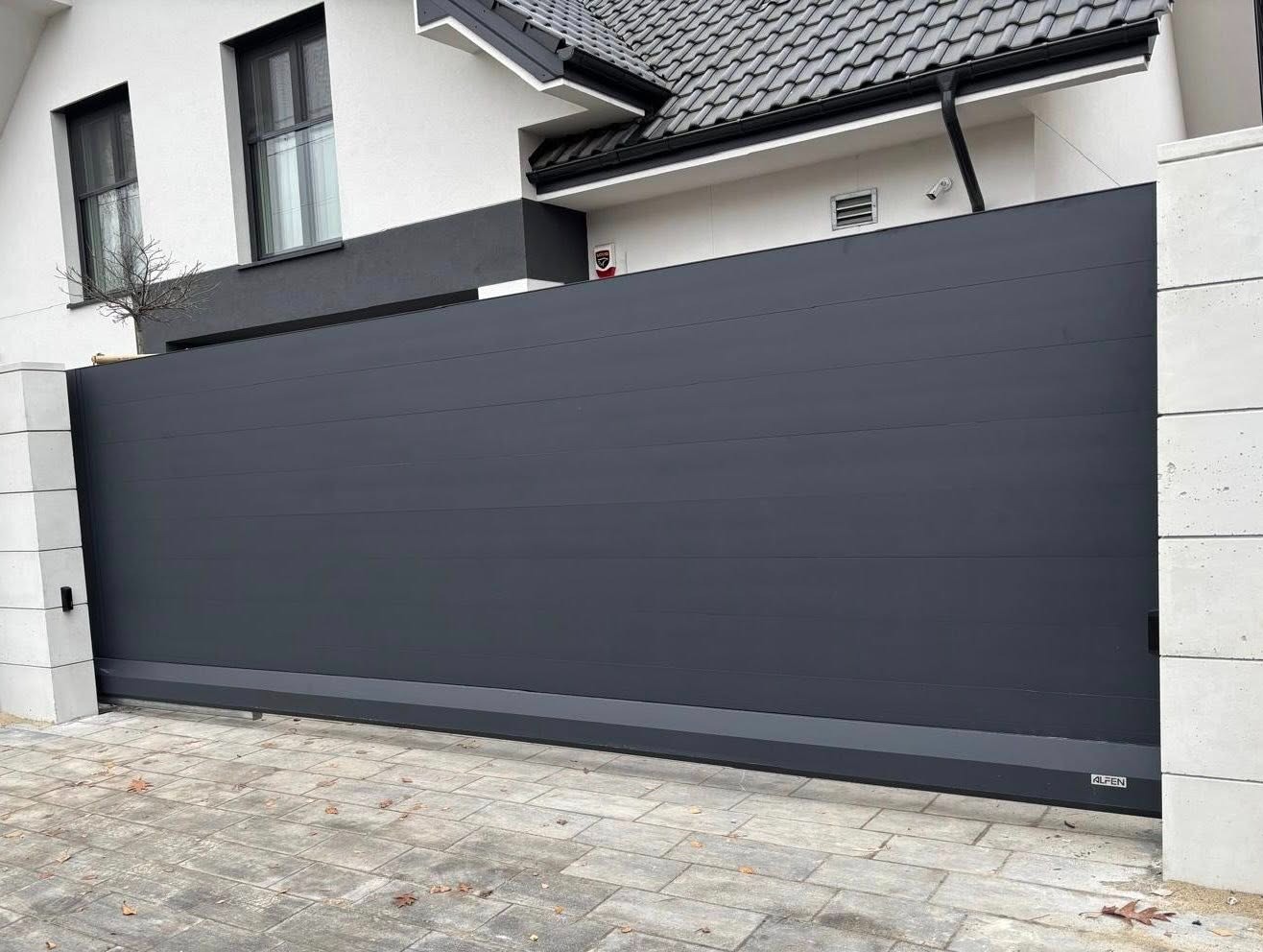 Brama Aluminiowa firmy ALFEN