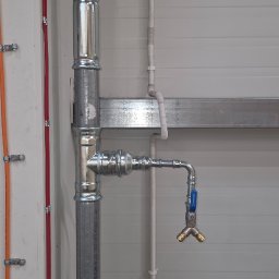 Przeróbka instalacji sprężonego powietrza, dodatkowy ponkt poboru powietrza.