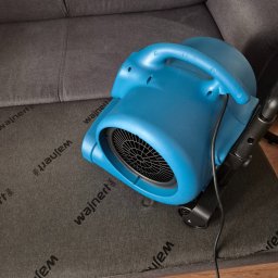 Czyszczenie tapicerki suszenie