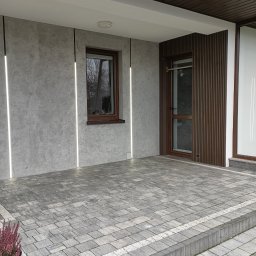 Tynki maszynowe Stopnica 1