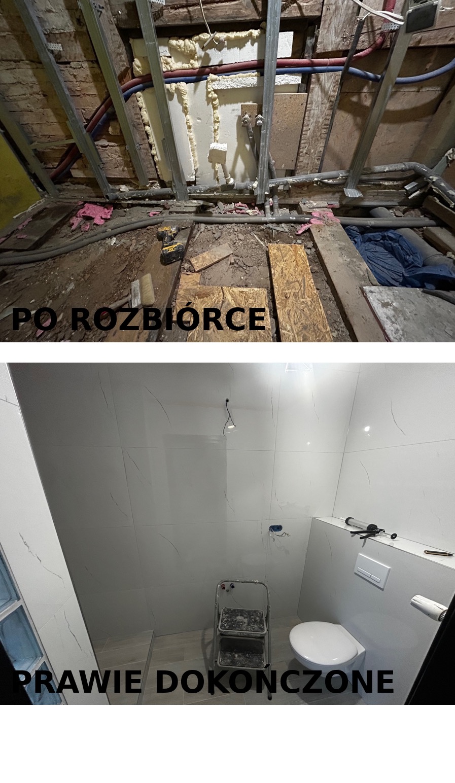 Realizacja z mojej praktyki zawodowej sprzed założenia firmy DominoDom.