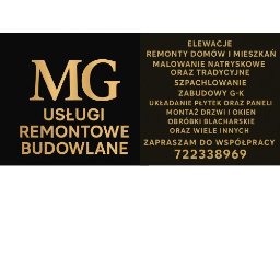 MG USŁUGI REMONTOWO BUDOWLANE MATEUSZ GRZYB - Firma Elewacyjna Stopnica