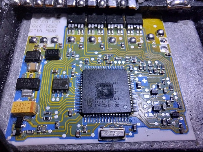 naprawa sterownika świec żarowych