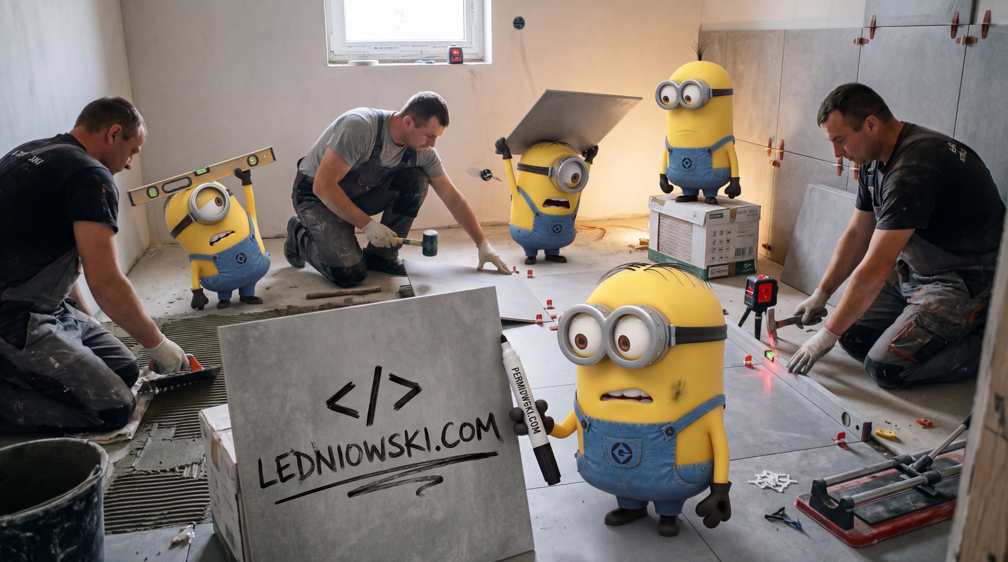 Fotomanipulacje z logiem.