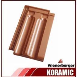 Dachówka Marsylka Tradi 15 KORAMIC Czerwona angoba