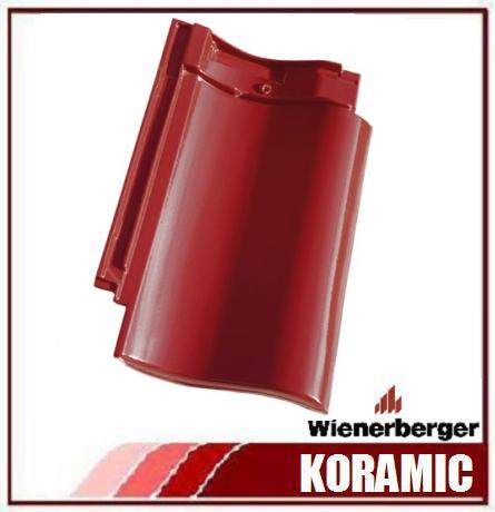 Dachówka Holenderka Madura KORAMIC Ceglasta angoba szlachetna