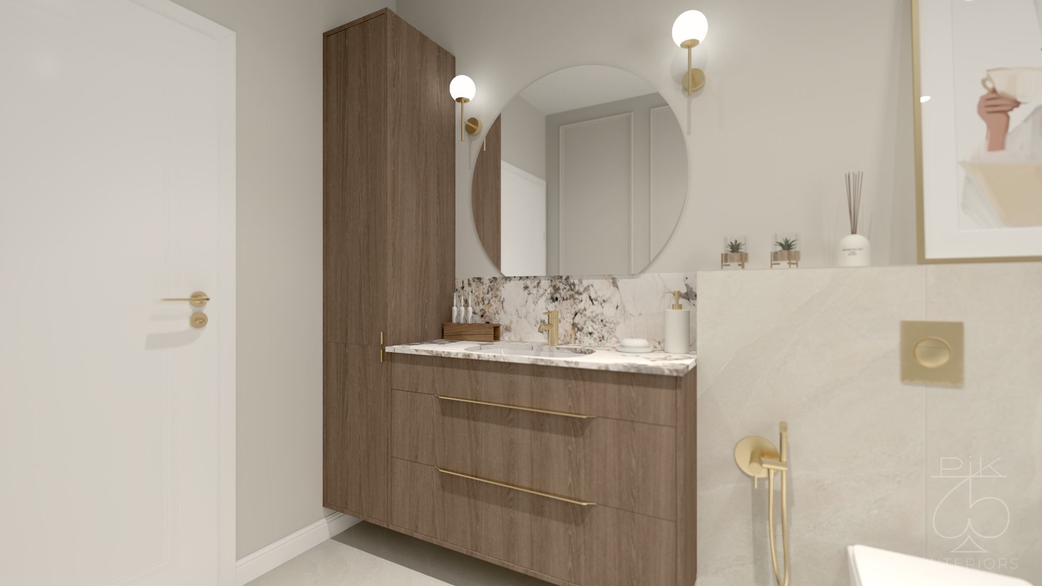 Łazienka modern classic