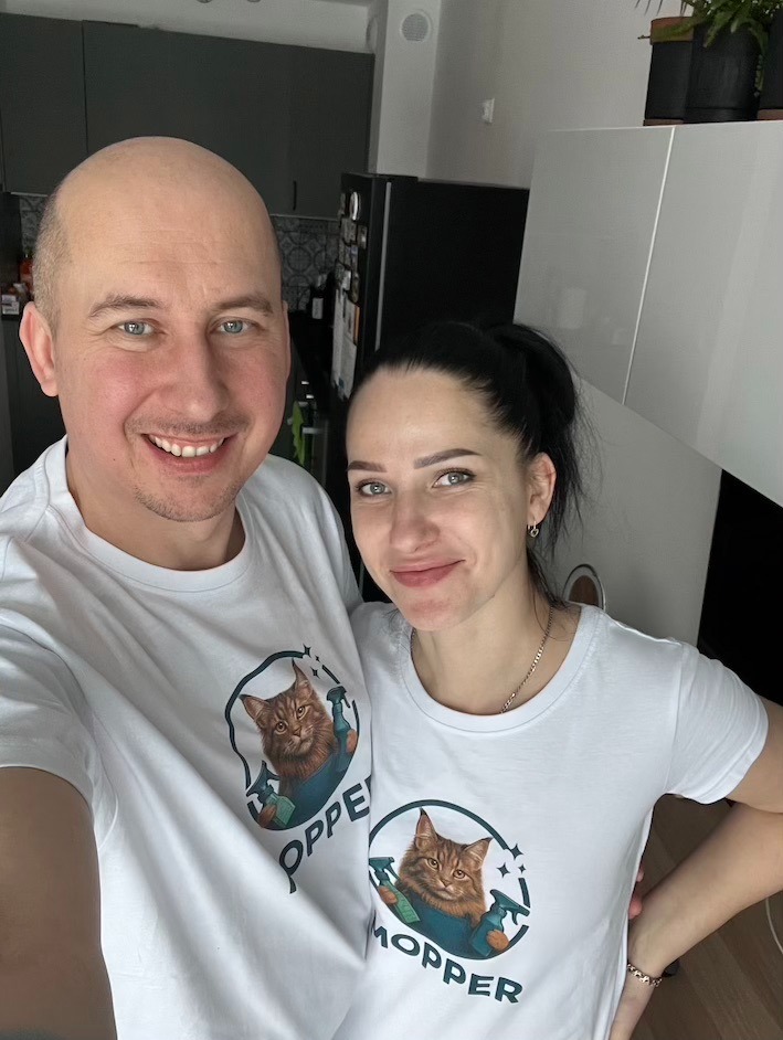 Pracujemy zazwyczaj w parach dla lepszej organizacji i efektywności pracy.