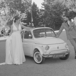 Michał Kochanowicz - Klatka z filmu ślubnego Ani i Dawida.