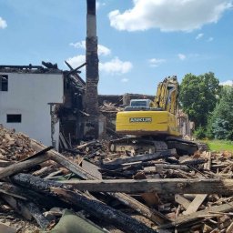 Rozbiórki budynków Piotrowice 1