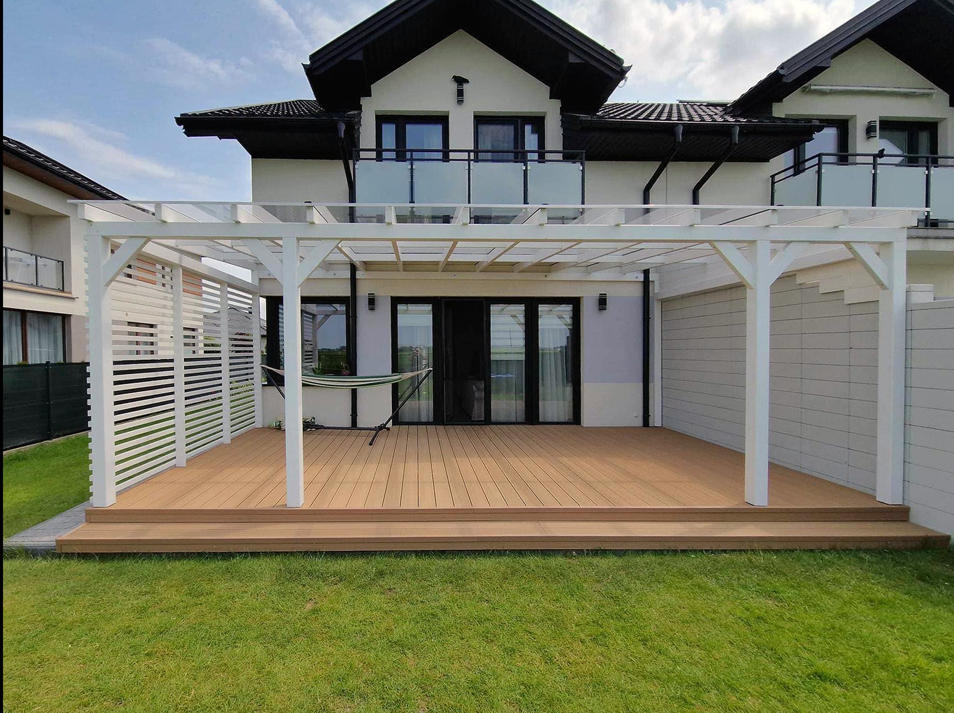 Deska kompozytowa ryflowana