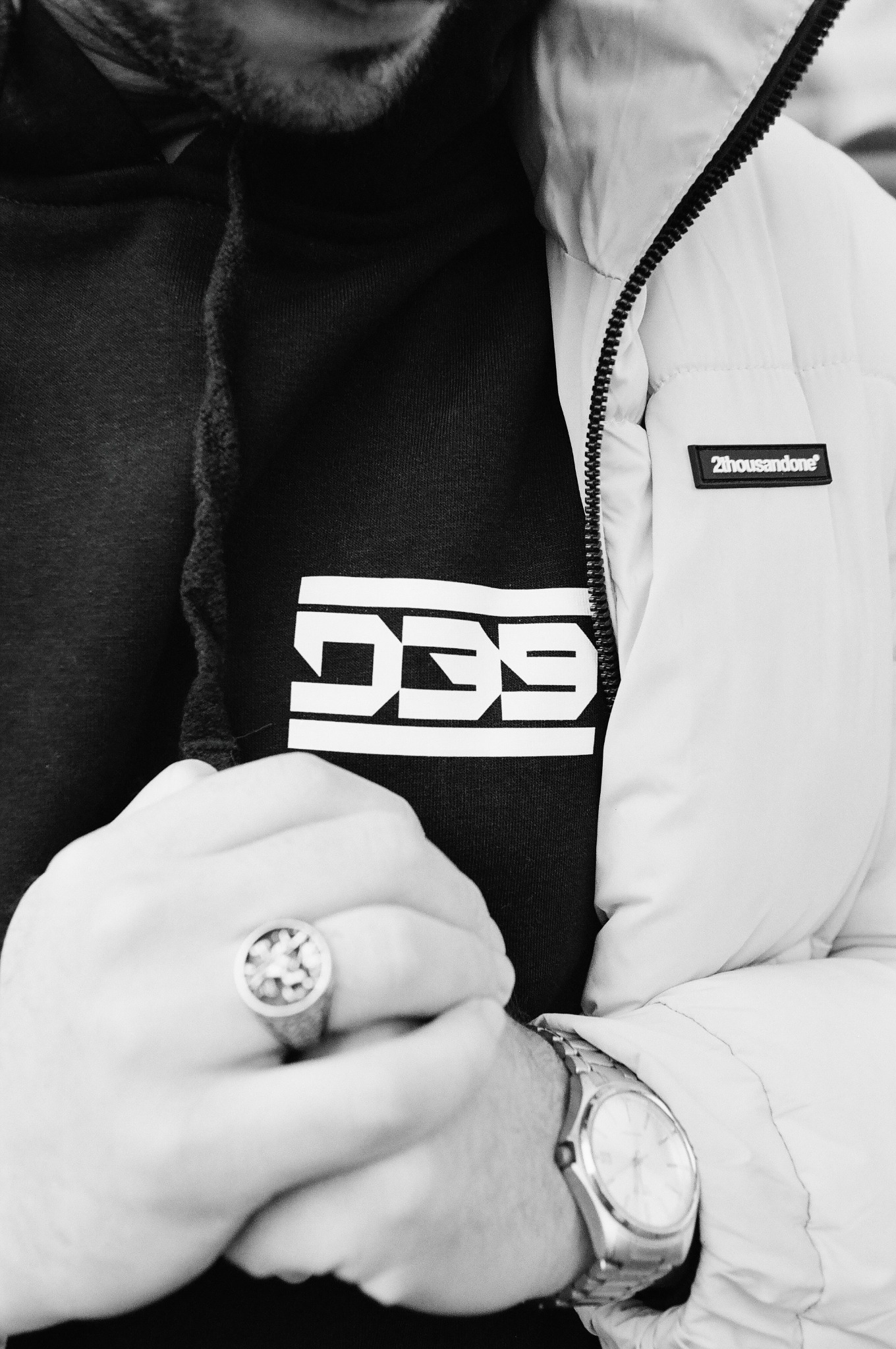 Materiały promocyjne dla kolektywu djskiego D39