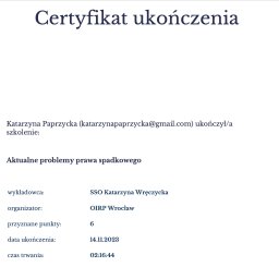 Aktualne problemy prawa spadkowego