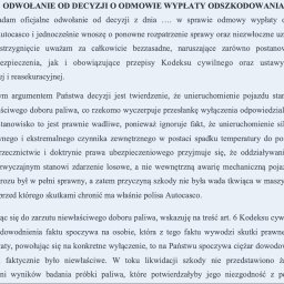 Przykładowe odwołanie