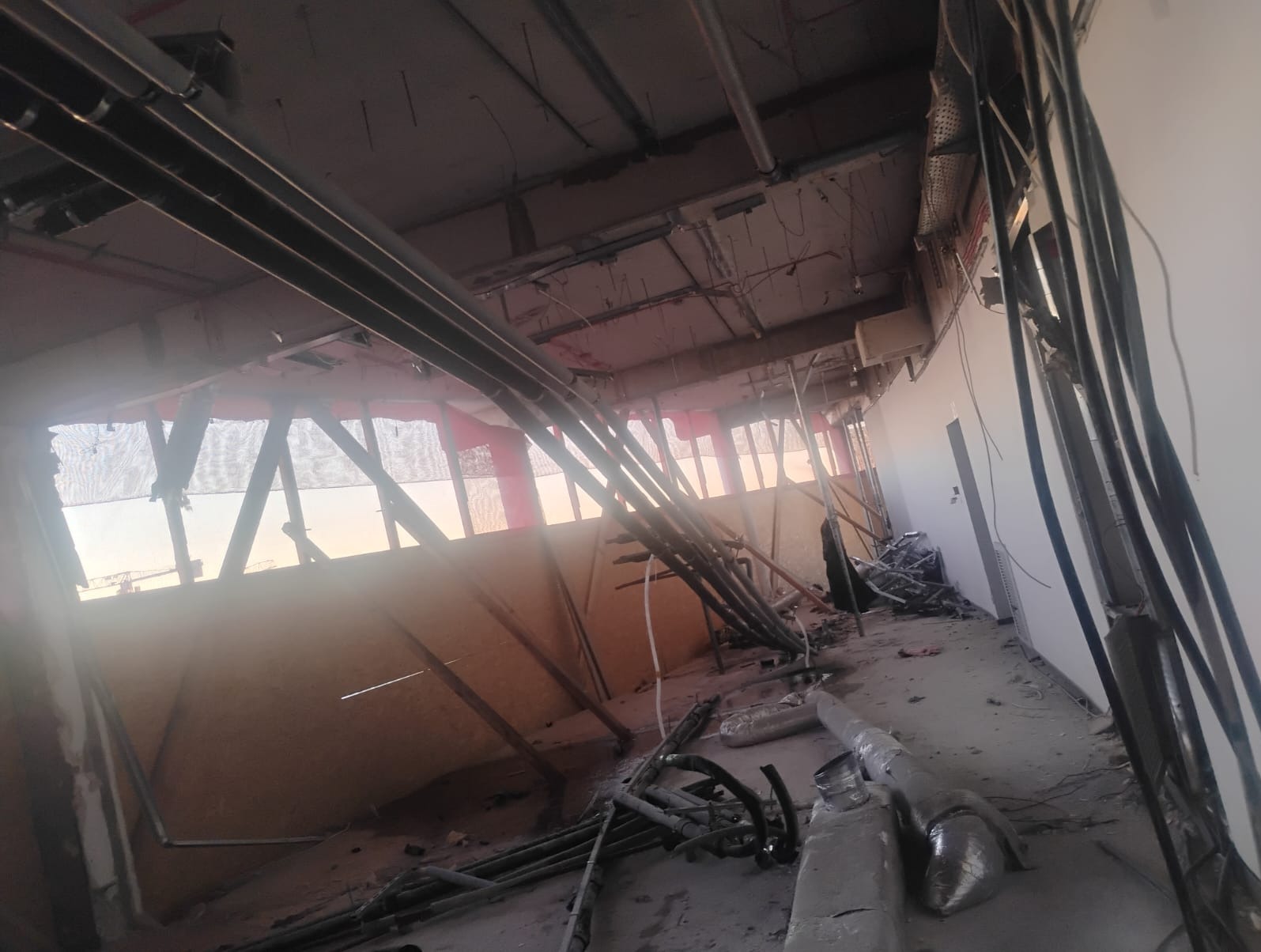 W trakcie rozbiórki