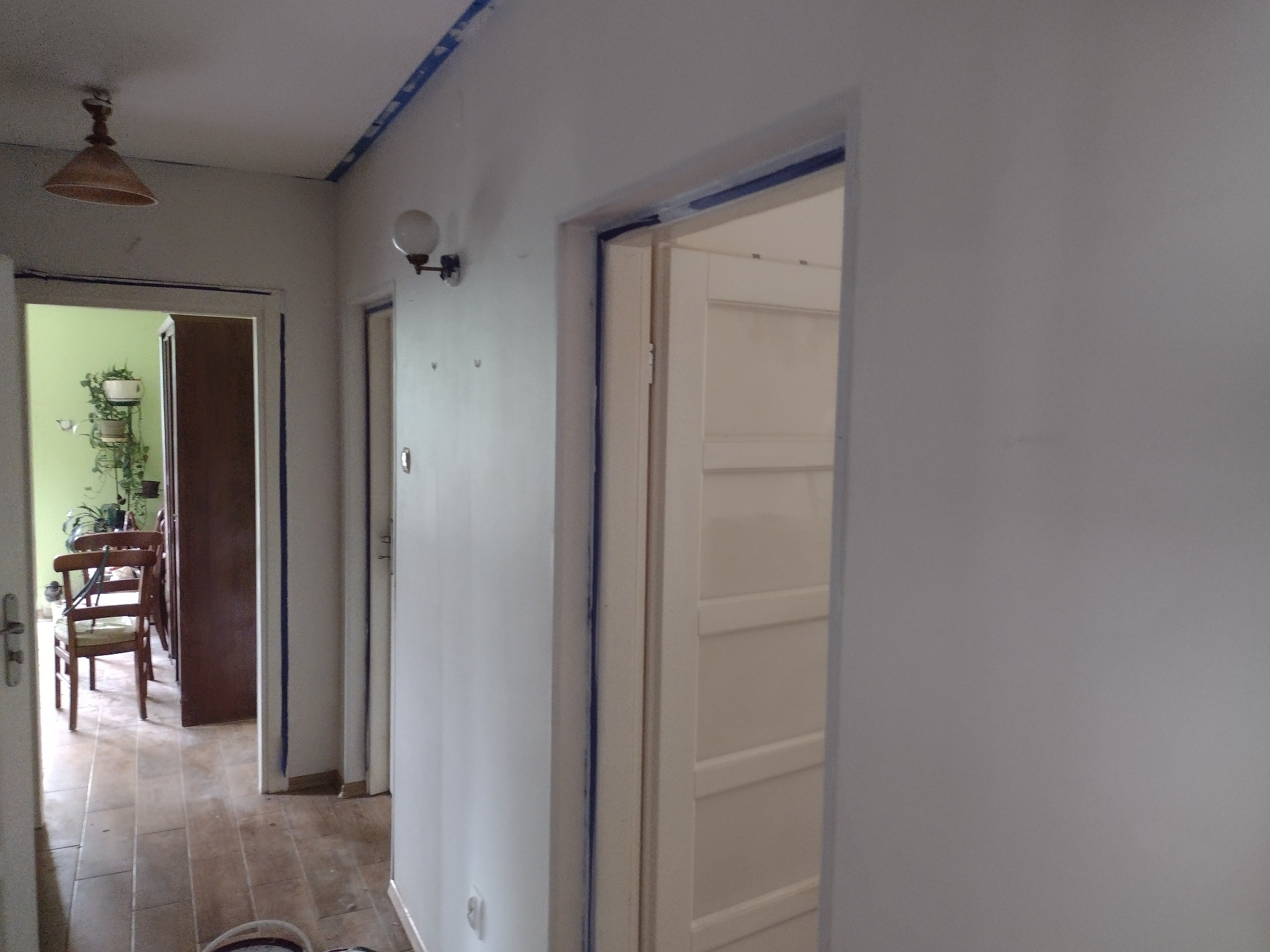 W trakcie malowania.