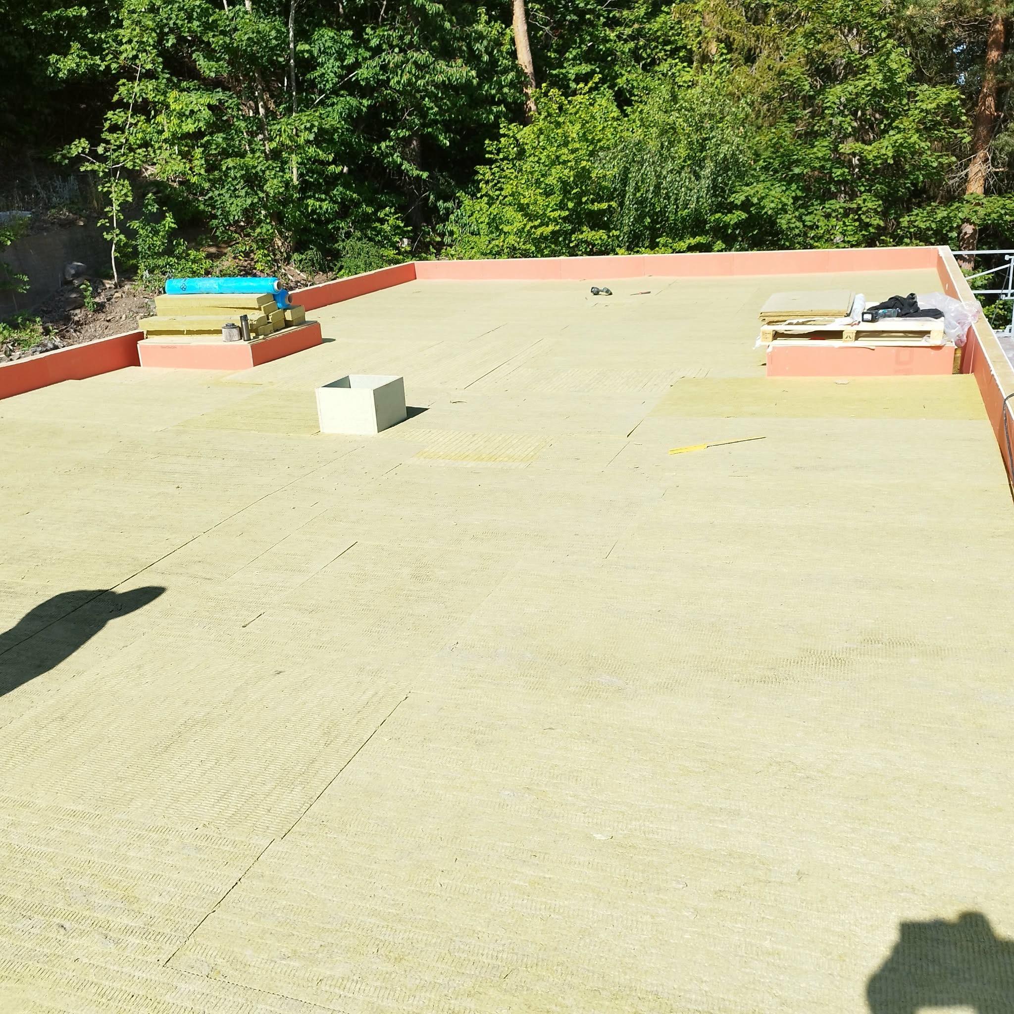 Ocieplenie dachu roocwool + membrana Protan