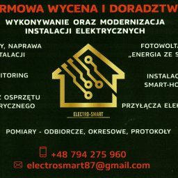 ELECTRO - SMART INSTALACJE ELEKTRYCZNE - USŁUGI Zbigniew Piotrowski - Przeglądy i pomiary elektryczne Bielsk Podlaski