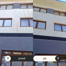 Mycie elewacji Mechelinki 2