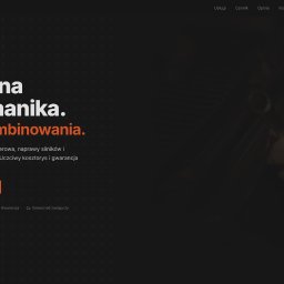 CodeFall Norbert Górnicki - Przykładowy projekt strony internetowej dla mechanika samochodowego.