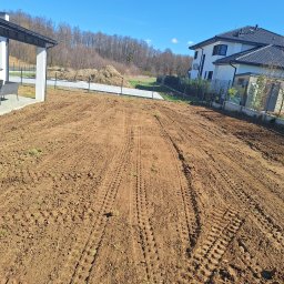 Niwelacja terenu Żory 1