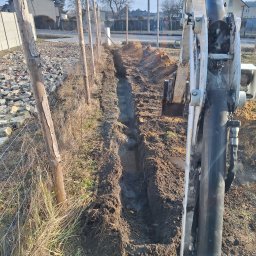 Niwelacja terenu Żory 2