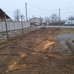 Niwelacja terenu Żory 3