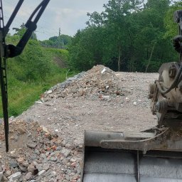 Niwelacja terenu Żory 4