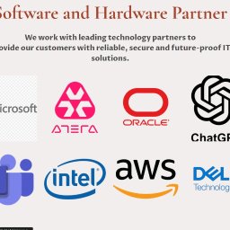 Współpracujemy z wiodącymi partnerami technologicznymi, aby zapewniać naszym klientom niezawodne, bezpieczne i przyszłościowe rozwiązania IT.