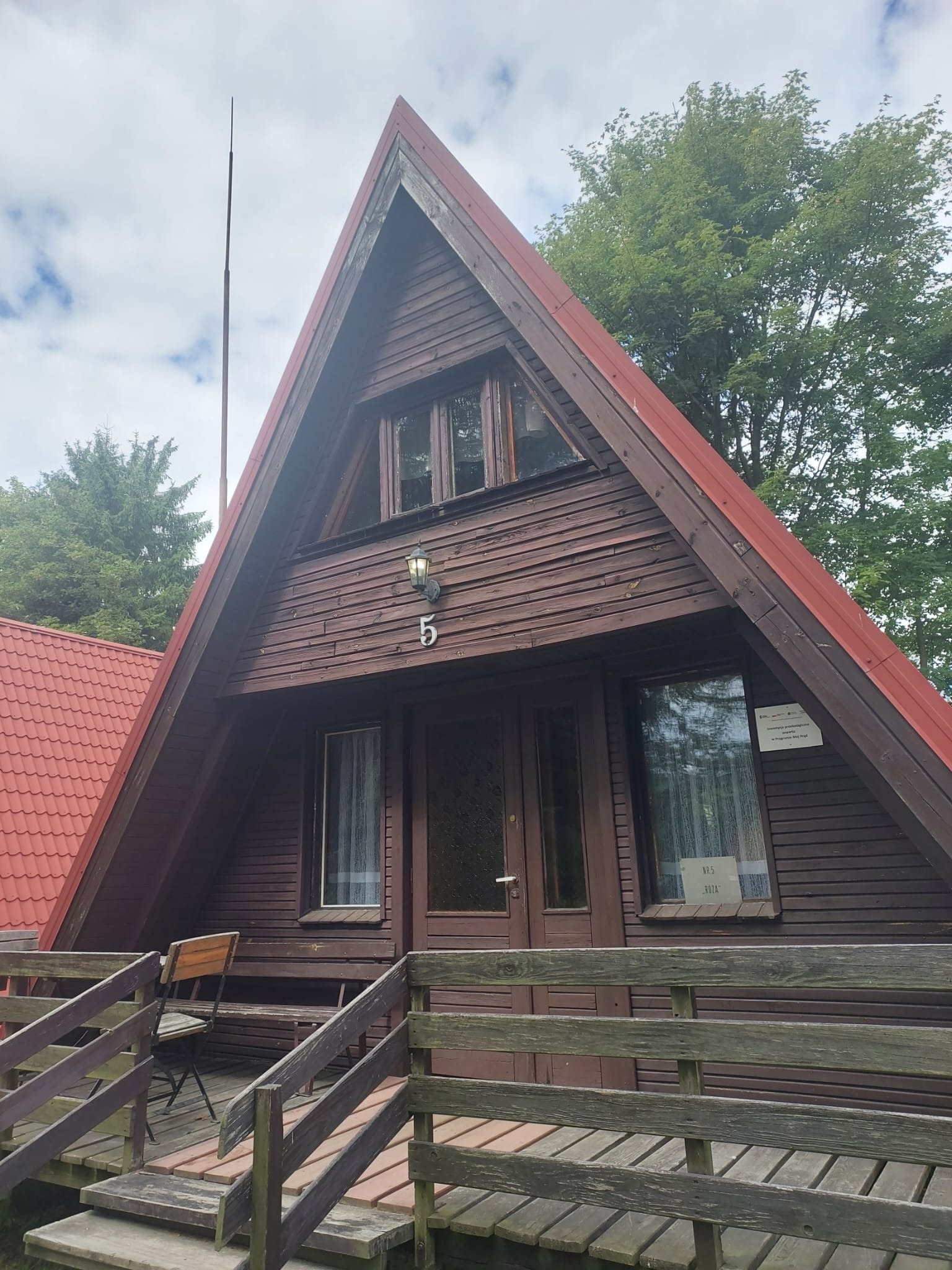 Efekt przed domek BRDA - termodernizacja