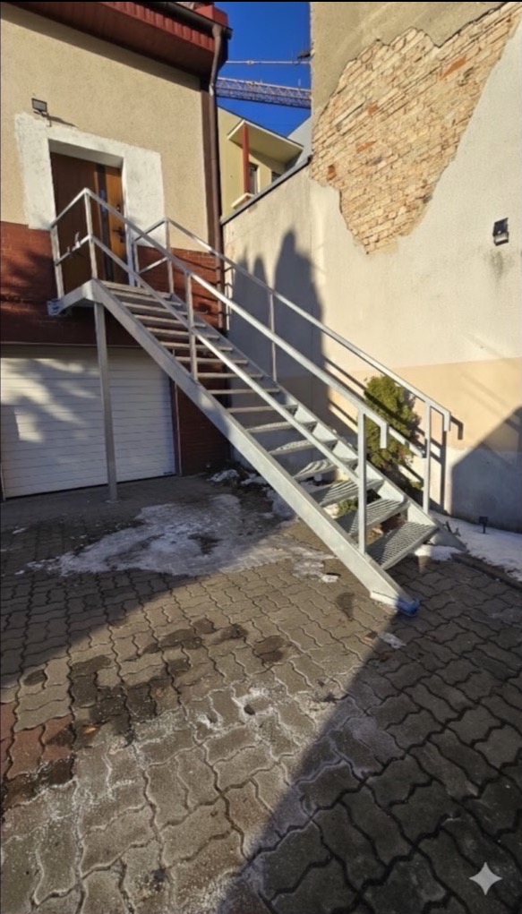 Realizacja schodów zewnętrzych