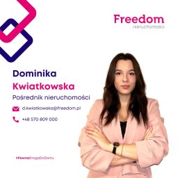 Pośrednik nieruchomości Dominka Kwiatkowska