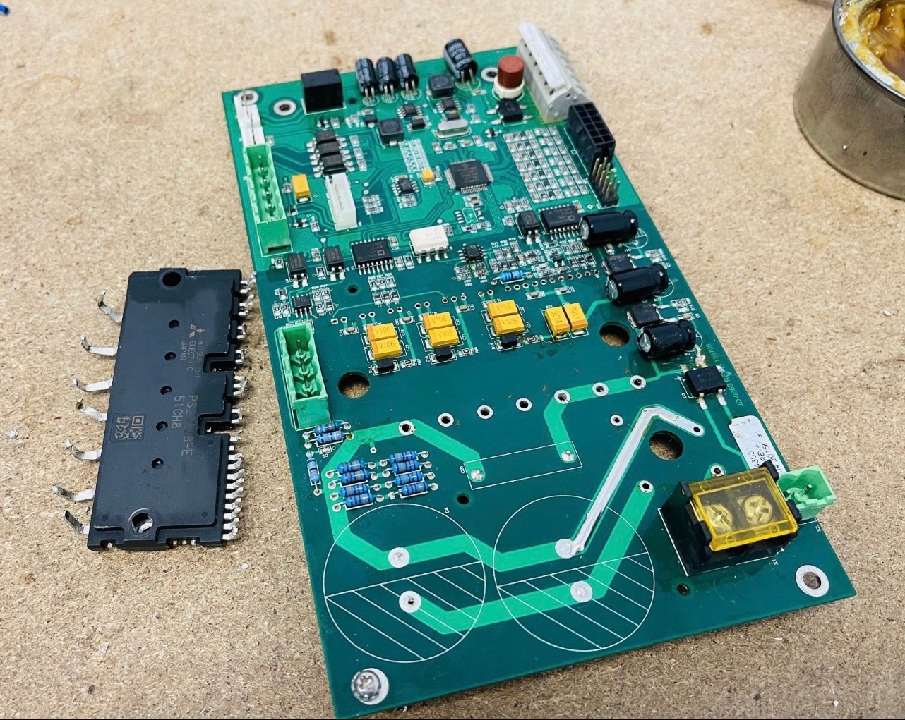 Naprawa sterownika wiertarki