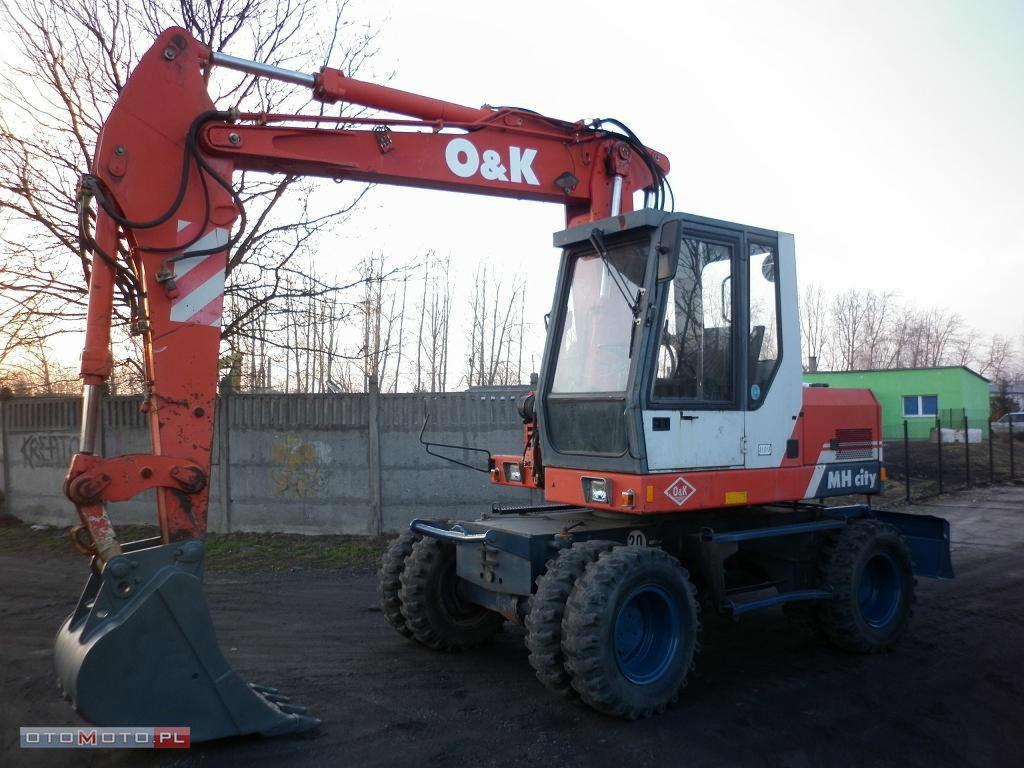 Wynajem koparki kołowej z operatorem