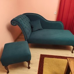 Szezlong z podnóżkiem 