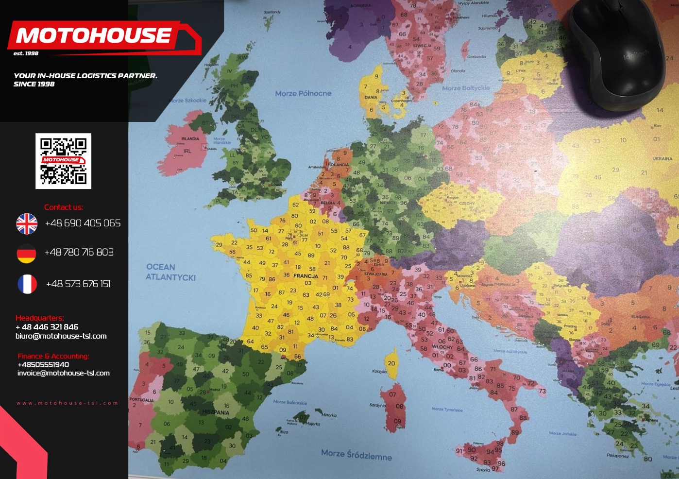 Podkładki na biurko laminowane z projektem i logo