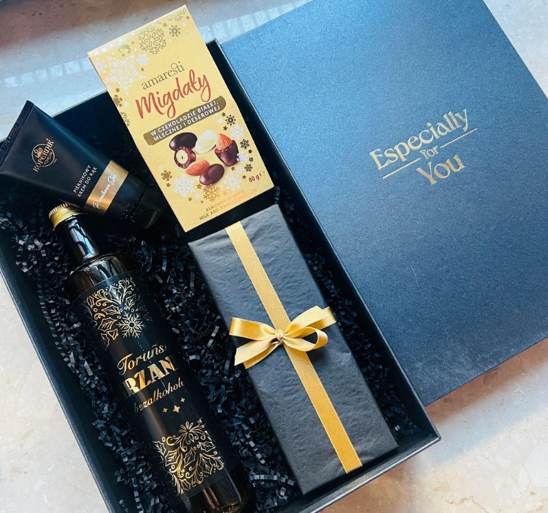 Prezenty świąteczne z logo