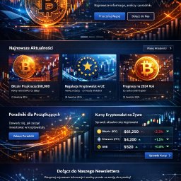 Pawel Sliwinski - Strona internetowa CryptoBlik.pl z informacjami o kryptowalutach, analizami i poradnikami. Widoczne kursy Bitcoina, Ethereum i BNB. Newsletter i menu.