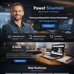 Pawel Sliwinski - Projekty Stron Internetowych Toruń
