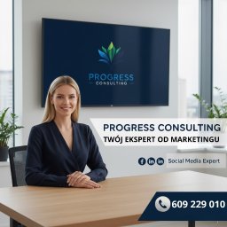PROGRESS CONSULTING Maciej Minge - Logotyp Poznań