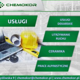 "CHEMOKOR" SP&Oacute;ŁKA Z OGRANICZONĄ ODPOWIEDZIALNOŚCIĄ - Hydroizolacja Fundament&oacute;w Dąbrowa G&oacute;rnicza