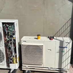 Protechnik Tomasz Uss - Montaż pompy ciepła oraz systemu klimatyzacji mini VRF